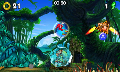 Sonic Boom : le Feu et la Glace sur Nintendo 3DS 